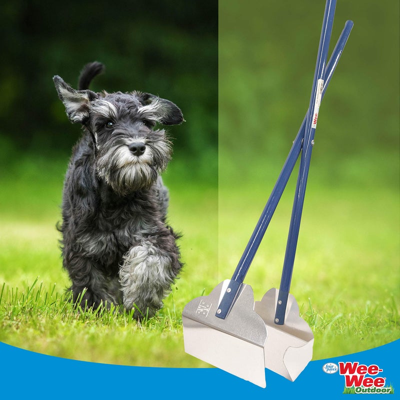 Four Paws Wee-Wee Pooper Scoopers for Dogs l Outdoor Rake l Spade & Pan l Pooper Scooper Set, 5.25" x 7" x 33.5" - Image 4